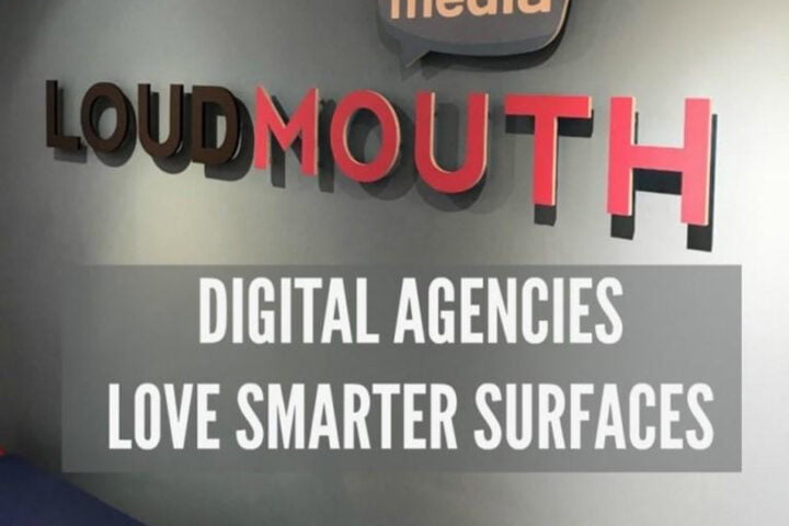 Digital agencies love Smarter Surfaces writable whiteboard wall surfaces