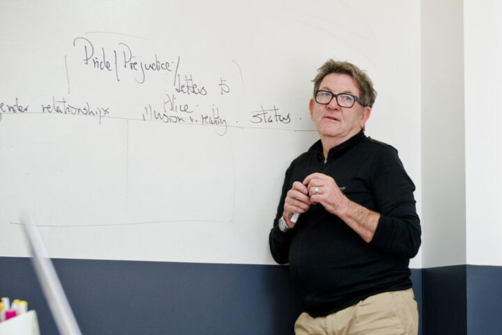 Pittura lavagna bianca superfici scrivibili senza limiti per aree di lavoro