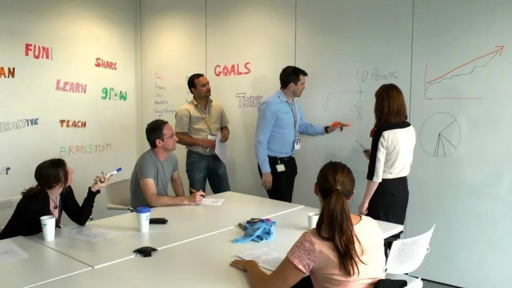 Superfici scrivibili per qualsiasi ufficio